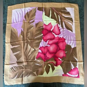 Vintage Oscar de la Renta Silk Scarf